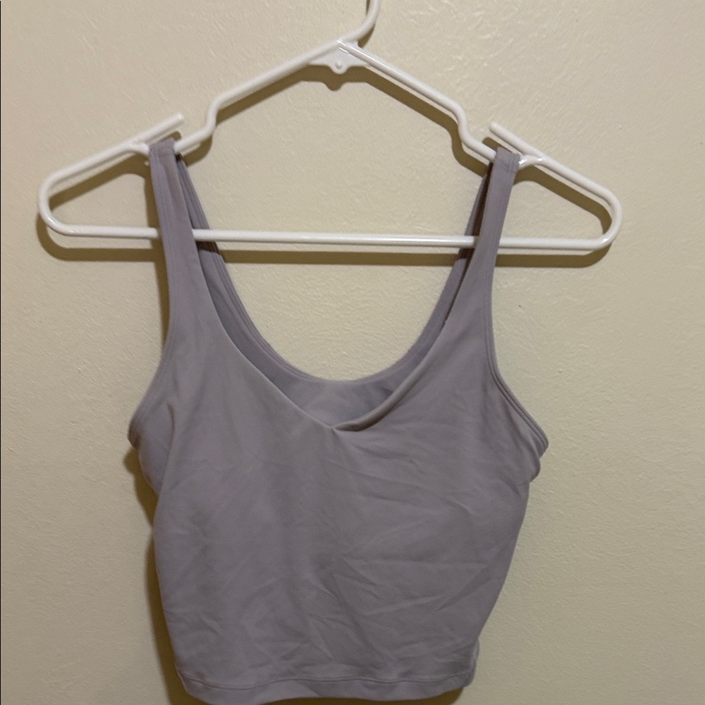 lululemon athletica Light Gray Camisole